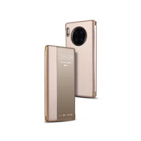 SMART VIEW FLIP COVER FOR SAMSUNG GALAXY A01 CORE GOLD